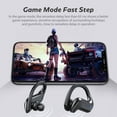 thumbnail image 5 of Md03 New Wireless Tws Earphone Business Bluetooth Headset Power Digital Display 5.0 Sports Hanging Ear Touch T09 Headphone - Earphones &amp; Headphones -, 5 of 5