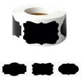 thumbnail image 1 of 300 Pcs Jar Gift Labels Stickers, Waterproof Reusable Blackboard Stickers for Craft Weddings Jars Parties Gift Decoration Storage Organizer, 1 of 5