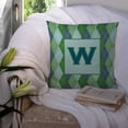 thumbnail image 3 of Monogram Letter Fabric Decorative Pillow, 3 of 4