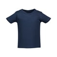 thumbnail image 3 of Marky G Apparel Baby and Toddler Short-Sleeve T-Shirts 100% Cotton Jersey Crew-Neck Tee, 24M, Navy/Royal/Heather(Pack of 3), 3 of 7