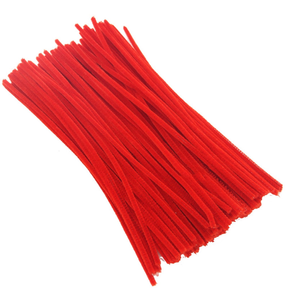HEQU 100 Pieces Pipe Cleaners Chenille 6Mm Diy Pipe ...