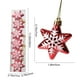 thumbnail image 3 of Hogar y cocina, Decoración del hogar, Adornos navideños distintivos, estrellas de varias puntas y estrellas de cinco puntas, juego de 6 adornos festivos brillantes, colgantes de plástico., 3 of 6