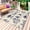 Light Beige Gray Blue, variant on Farmhouse Country Outdoor Rug for Patio/Deck/Porch, Non-Slip Large Area Rug 4 x 6 Ft, Black Vintage Trees Rustic French Garden Indoor Outdoor Rugs Washable Area Rugs, Camping Rug Carpet Runner