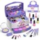 thumbnail image 1 of PERRYHOME Kit de maquillaje para niñas, 35 piezas, lavable, cosmético real, seguro y no tóxico, juego de maquillaje para niñas de 3 a 12 años, juguetes para niñas pequeñas, regalo de Navidad y cumplea, 1 of 4