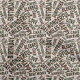 thumbnail image 1 of oneOone Georgette Viscose Peach Fabric Text Sewing Material Print Fabric By The Yard 42 Inch Wide, 1 of 5