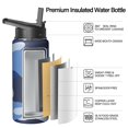 thumbnail image 2 of Camouflage Insulated Stainless Steel Water Bottle with Straw & Cleaning Brush – 18 Oz | Leakproof, BPA-Free, 304 Stainless Steel, Wide Mouth, Travel Mug for Car, Gym, Office, 2 of 5
