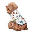 thumbnail image 5 of Pofeuu Cartoon Space Print Dog Clothes Dogs Sweater Soft Puppies Clothing Winter Puppy Sweaters Warm Outfit for Dogs-X-Large, 5 of 7