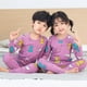 thumbnail image 2 of Conjunto de pijama de manga larga para niño y niña, ropa de dormir de algodón para niño, pijama de Navidad de dibujos animados de gato para niño de 4, 6, 8 y 9 años, Invierno, 2 of 4
