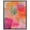Black Frame, variant on Garnet Gleam II Canvas Neon Abstract by Art Remedy, Black Frame, 36 x 45
