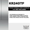 thumbnail image 3 of KUCHT 12.4 cu. ft. Counter Depth Built-In Freezer in Custom Panel Ready, 3 of 6