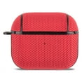thumbnail image 3 of Cateissary Funda protectora de nailon resistente al agua para auriculares, funda inalámbrica Little Pro portátil, reemplazo Visual a prueba de golpes para Cables de audio/vídeo Rojo, 3 of 6