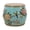 Blue, variant on Chinese Garden Stool, Wood Drum Footstool, Flower Birds Decorative Plant Stand, for Living Room, Bedroom, Balcony, Patio