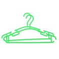 thumbnail image 3 of Closet Organization Hangers, Durable Plastic Hangers for Children's Clothes, Non Slip Design for Safe Support, Multicolor Kids Hangers for 3-18 Months, 3 of 5