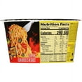 thumbnail image 6 of (2 pack) Nissin Foods Hot & Spicy Fire Wok Asian Noodles Soup, Volcanic Mongolian Beef Flavor, 4.37 oz Bowl, Shelf-Stable, 6 of 7