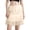 Khaki, variant on Women's Mini Lace Slip Skirt Removable Layering Shirt Extender Half Length Undershirt Skirt