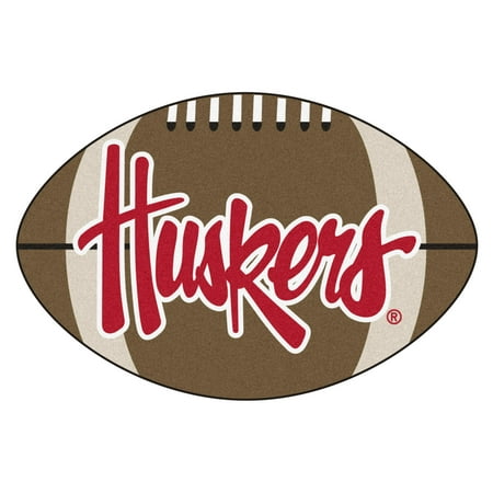 Tennessee Chattanooga Football Rug - Nebraska Huskers Football Rug 20.5