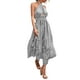 thumbnail image 5 of SAYOO Ropa de verano para mujeres, encaje floral / a cuadros para mujeres con espalda suelta SAYOO  moda, 5 of 9