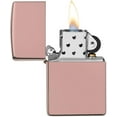 thumbnail image 3 of Zippo Lighter - Personalized Message Engraved on Backside Unique Colored Windproof Lighter (Rose Gold #49190), 3 of 7