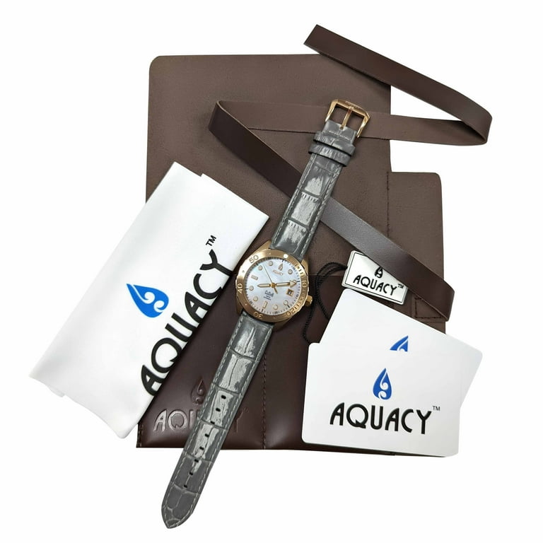 Aquacy Bronze CuSn8 Mother Of Pearl Automatic Diver Watch