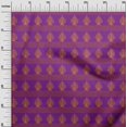 thumbnail image 2 of oneOone Cotton Silk Fabric Chevron & Tree Block Print Fabric BTY 42 Inch Wide, 2 of 4