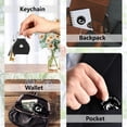 thumbnail image 5 of 1 set Pocket Hug Token Long Distance Relationship Keepsake Keychain Making Kit Including PU Leather Holder Case Keychain Findings, 5 of 8