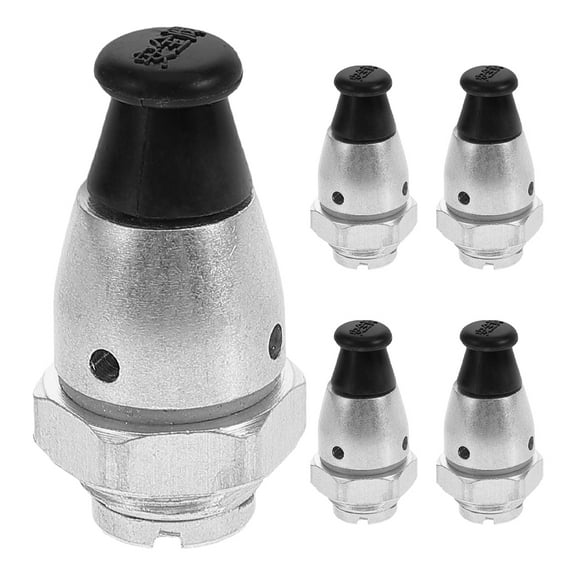 VORCOOL 5Pcs Pressure Cooker Relief Valve Set Efficient Steam Release and Easy Installation