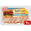 Oscar Mayer Deli Fresh Virginia Brand Uncured Ham Sliced Lunch Meat, 9 oz Tray