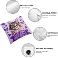 thumbnail image 4 of Awypu Cat Mom Gifts, Cat Lover Gifts for Women, Unique Cat Gift for Cat Lovers, Cat Lady Gifts for Women, Gift for Cat Moms, Cat Owner Gifts Throw Pillow Covers  2pcs 12x12in, 4 of 6