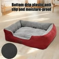 thumbnail image 5 of Swiftyle 1-2 Sets Winter Warm Gift Dog Bed, Removable Washable Pet Mat Small Breed Corgi/Teddy Sleeping Pad, Thickened Cloth, Non-Slip Bas e 50x40cm, 5 of 6