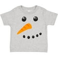 thumbnail image 3 of Inktastic Snowman Face Boys or Girls Toddler T-Shirt, 3 of 5