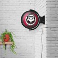 thumbnail image 4 of Georgia Bulldogs Mascot 21'' x 23'' Rotating Lighted Wall Sign, 4 of 4