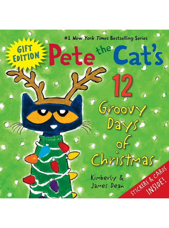 Pete the Cat: Pete the Cat's 12 Groovy Days of Christmas Gift Edition (Hardcover)