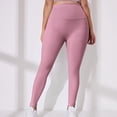 thumbnail image 6 of Celsior Cellulite Leggings No Curling Lift Pants Scrunch Butt Lifting Leggings Lightweight Slim Fit Pants Breathable High Waisted Leggings Tummy Control Compression Pants Skin-Friendly Pink S, 6 of 9