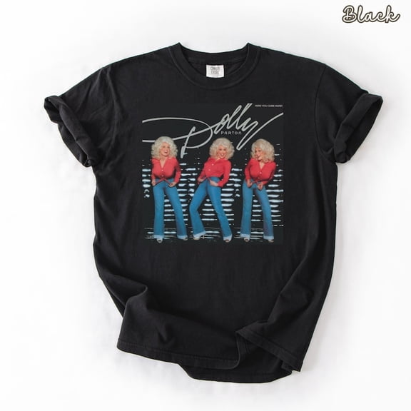 Dolly Album Shirt, Country Music Legend Shirt, Here You Come Again