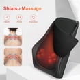 thumbnail image 3 of Masajeador de espalda COMFIER con calor, shiatsu, cuello y dolor de espalda, 3 of 9