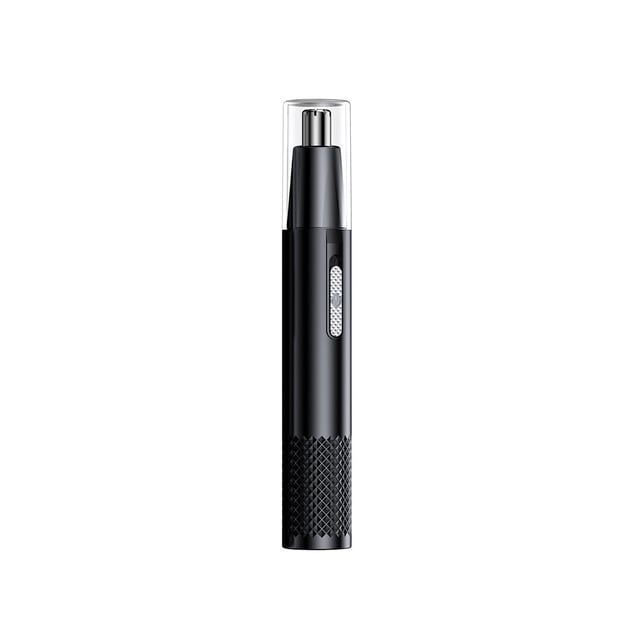 Vogacara Cortadora de pelo eléctrica para hombre y mujer, cortapelos IPX5, resistente al agua, multiusos, herramienta de eliminación de Juegos de afeitado Negro Tipo 1