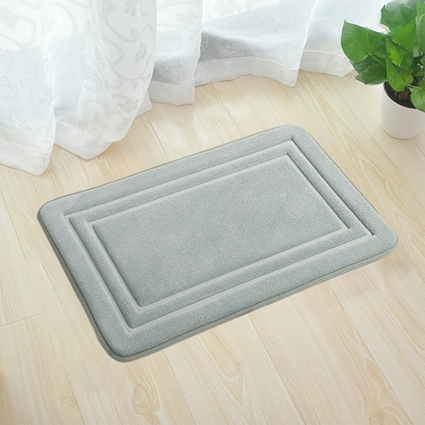 Tapete de espuma absorbente, tapete para inodoro, tapete para puerta de baño, antideslizante, tapete de entrada, secador de pies, baño, entrada, hogar, lavabo, estacionamiento, apartamento,