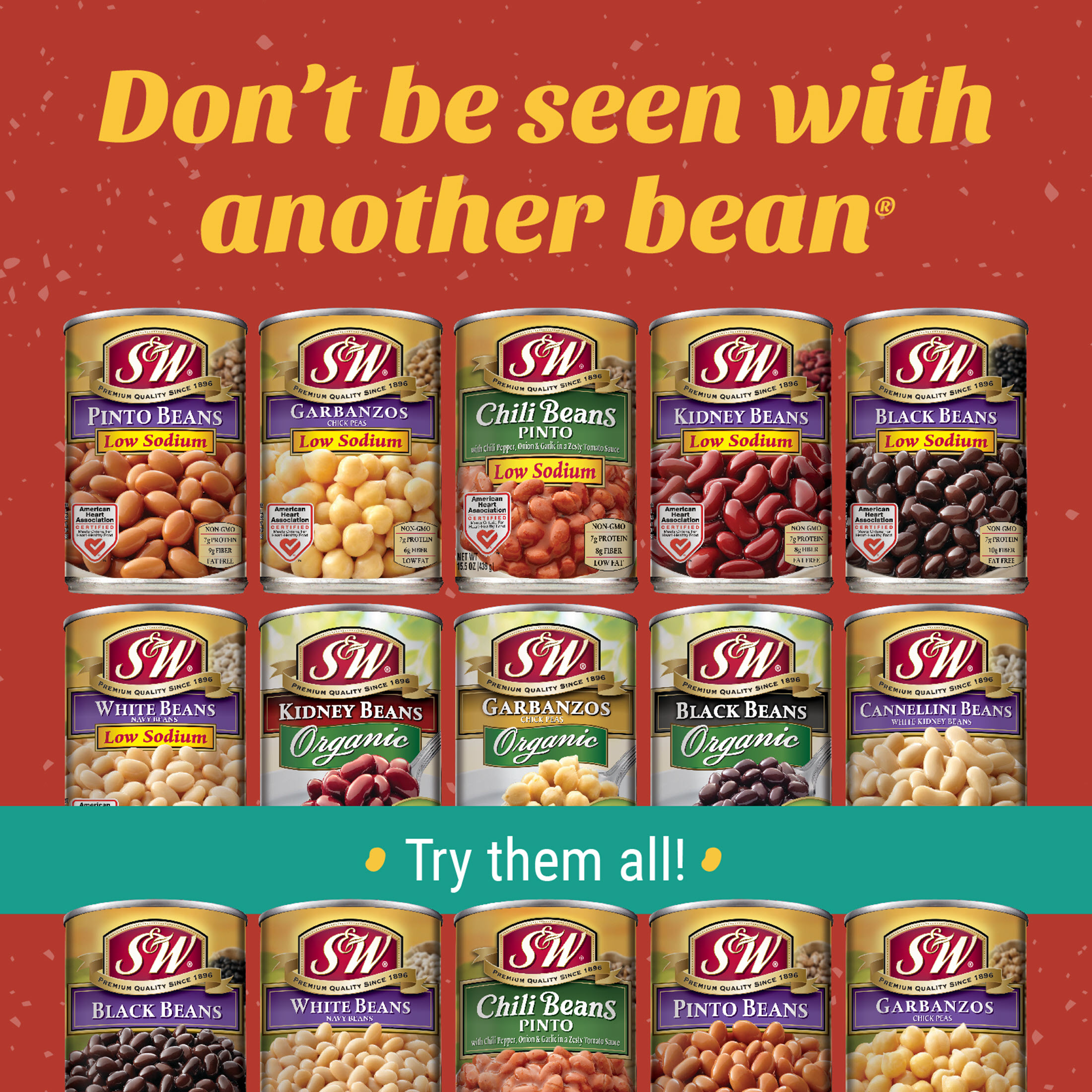 S&W Kidney Beans 29 oz. Can