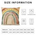 thumbnail image 6 of Nawypu Boho Sun Moon Rainbow Pillow Covers Set of 2 Aesthetic Decorative Kids Throw Pillow Cover for Nursery Classroom Decorations Baby Shower Birthday Gift Minimalism Couch Cushion Case for Sofa, 6 of 6