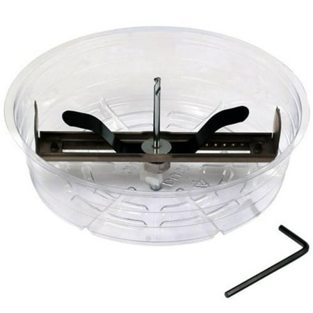 Adjustable Hole Saw 53731, Quickly and smoothly cuts cleaner holes in drywall and ceiling tiles By Klein