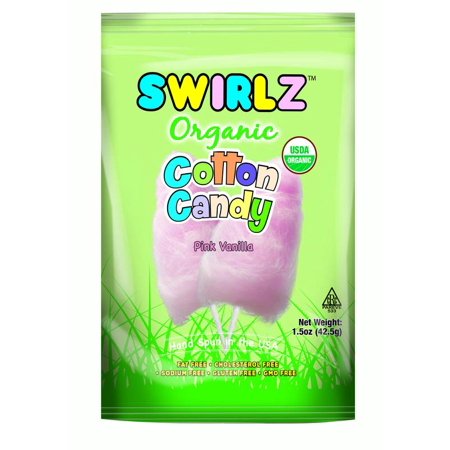 Organic Swirlz Cotton Candy, 3.1 Oz - Walmart.com