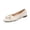 White -AC34, variant on Domzle Womens Ballet Flats Suede Slip On Dress Shoes | Comfortable Round Toe Loafers,Low Heel,Cute Office Work Casual Shoes Brown 40