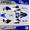 Blue, variant on Kalair GFX Graphics Kit for Yamaha YZ85 (2015-2018) Evader Series