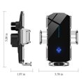thumbnail image 3 of Hesxuno Smart Electronics Wireless Car Charger Mount For Car Vent 15W Qi Fast Charging Auto- Clamping Car Hands Phone Holder Mount For Smartphone Compatible With IOS & Android, 3 of 7