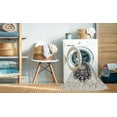 thumbnail image 2 of Ahgly Company Machine Washable Indoor Rectangle Traditional Carbon Gray Area Rugs, 2' x 4', 2 of 7