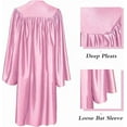 thumbnail image 3 of Misscom Unisex Shiny Graduation Cap Gown 2025 Year Charm Tassel Set for Middle High School and Bachelor, 3 of 6