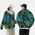 thumbnail image 6 of Kll Play Game Print Men'S Women’s Upf 50+ Sun Protection Outdoor Hoodie Jacket Long Sleeve Fishing Hiking Performance Shirt- Xx-Large, 6 of 8