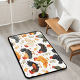 thumbnail image 3 of CURLYOOT Farmhouse Chicken Door Mat 24" x 36" Absorbent Front Doormat Entrance Mat Non-Slip Washable Welcome Mats Floor Mats for Entryway Indoor Outdoor, 3 of 8