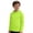 Light Green-3, variant on LRen Boys Rash Guard Fishing Hoodie UPF 50 Long Sleeve Swim Shirts Kids Quick Dry Sun Protection Athletic UV Swim Shirt Size 5-6 Years