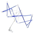 thumbnail image 2 of Enrollador de paraguas de hierro azul con forma de paraguas para tejer ganchillo, máquina para enrollar cuerdas, 2 of 14